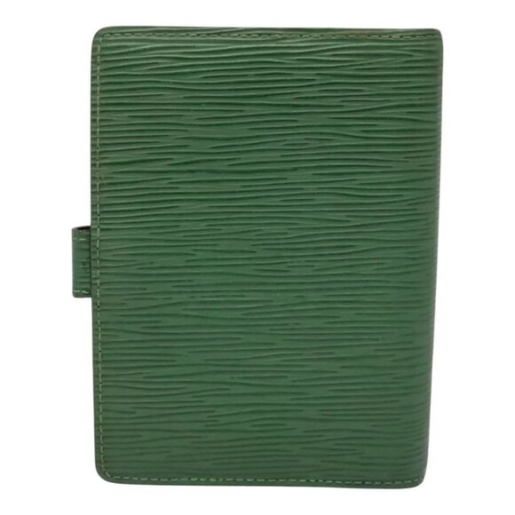 LOUIS VUITTON Epi Agenda PM Day Planner Cover Green R20054 LV Auth 90309 - Picture 3 of 16